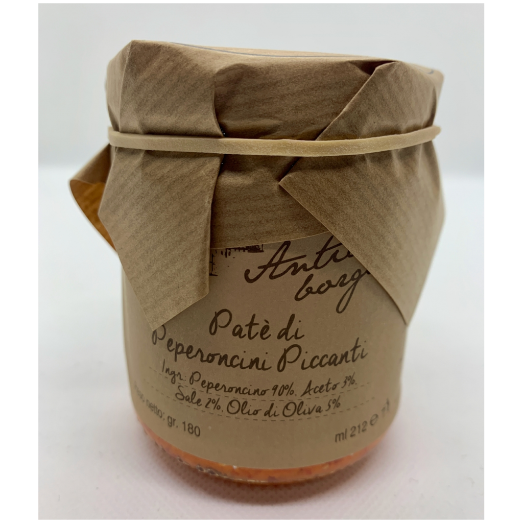 Patè di Peperoncini Piccante – Scharfe Peperoncino Creme – Monte Pisano