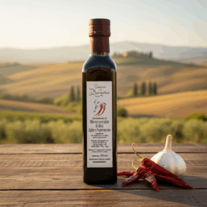 Olivenöl - Knoblauch Peperoncino 0,5l