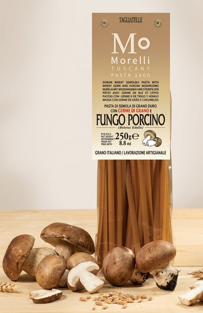 Tagliatelle al Fungo Porcino - Tagliatelle mit Steinpilzen